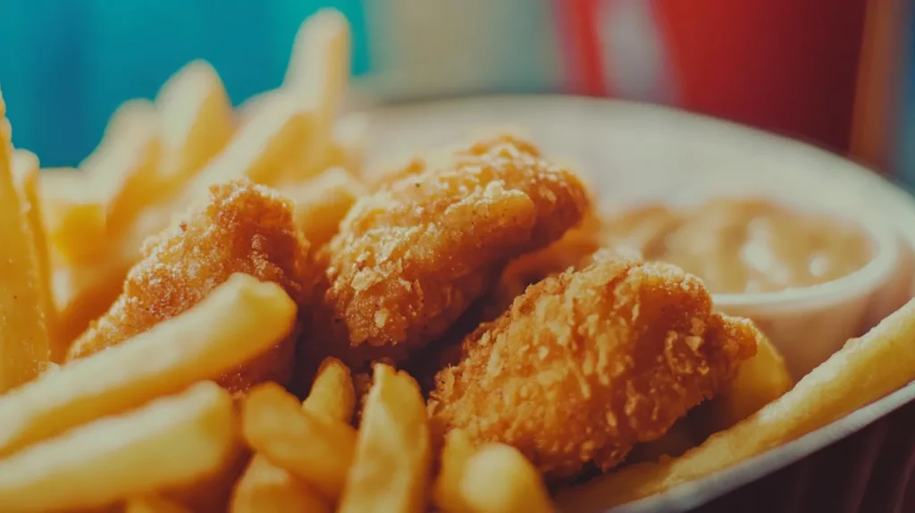 Chicken Nuggets and Fries