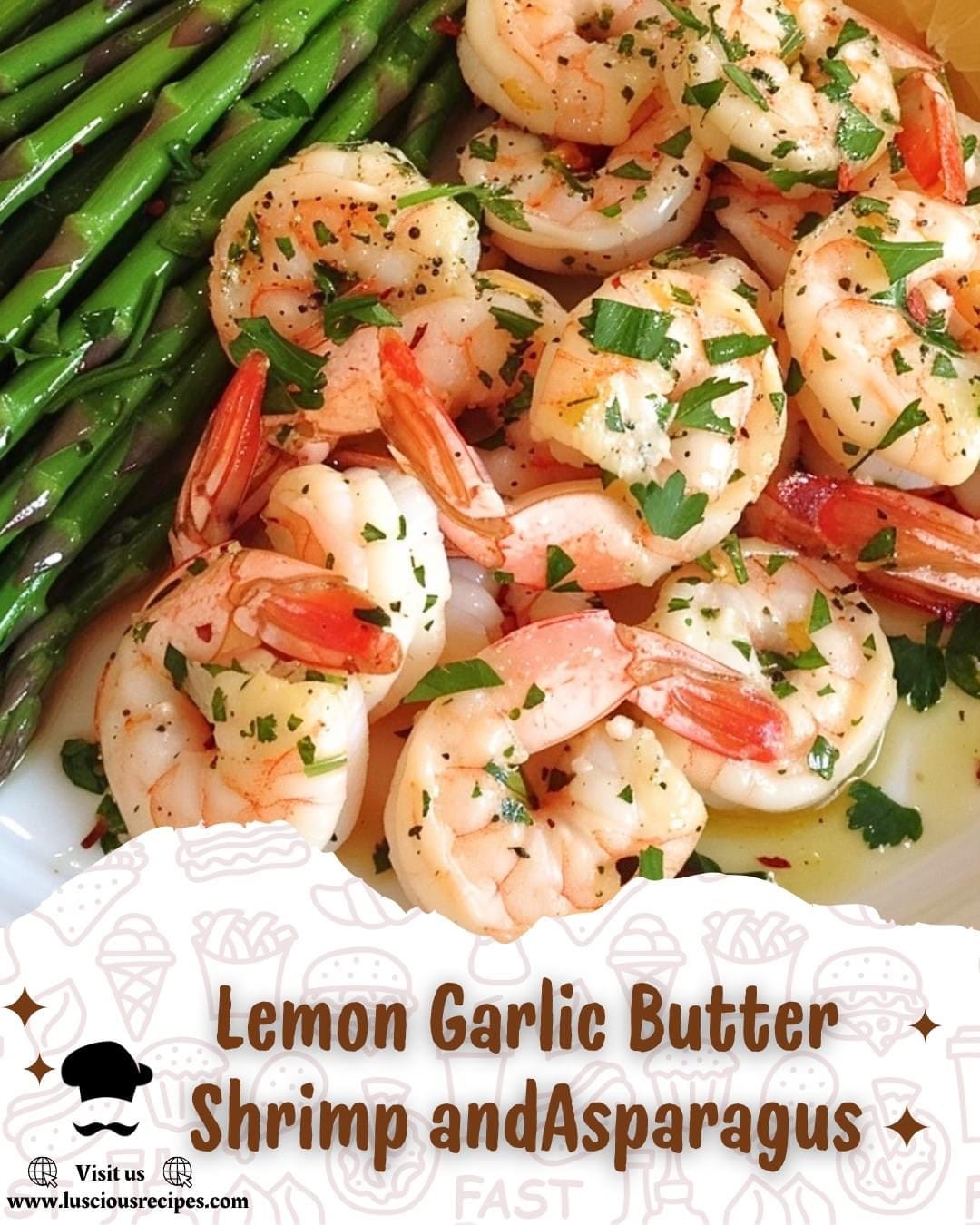 Zesty Lemon Garlic Butter Shrimp with Crisp Asparagus