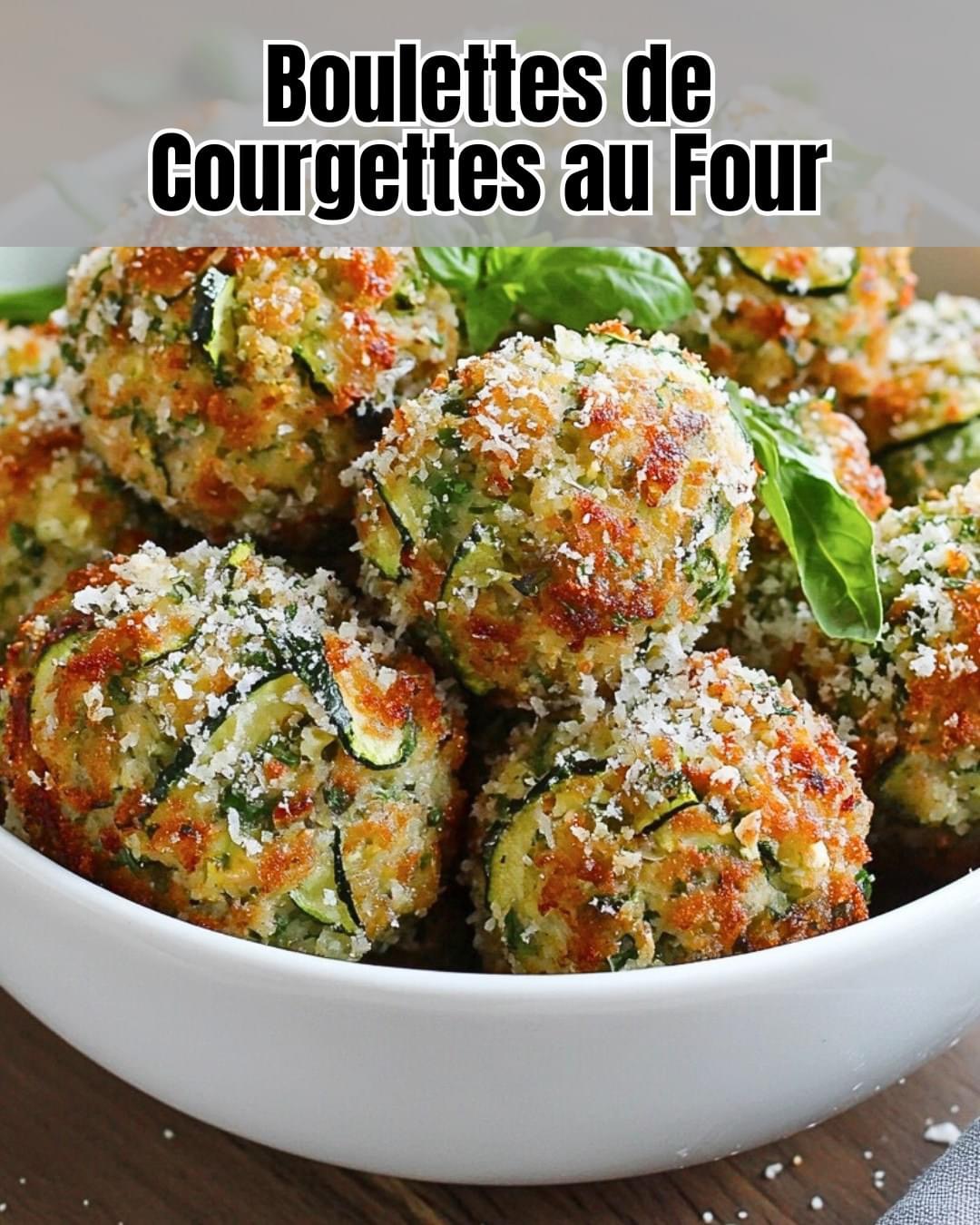 Boulettes de Courgettes Croustillantes au Four