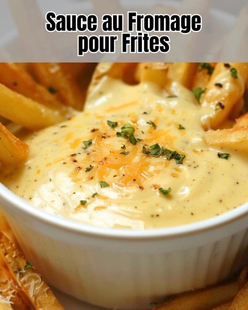 Sauce au Fromage pour Frites: Délice Crémeux et Savoureux