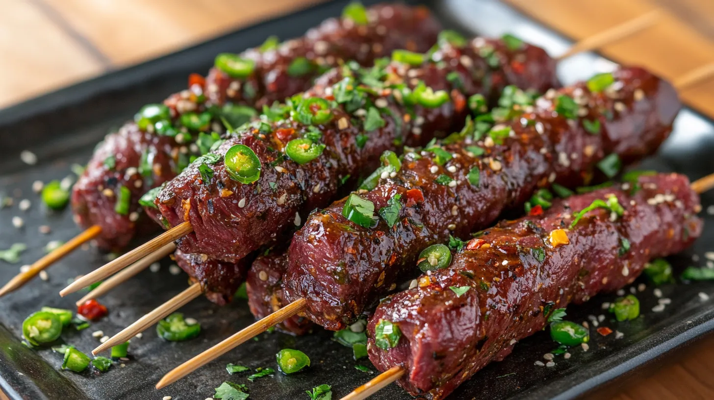 Spicy Venison Jalapeño Snack Sticks