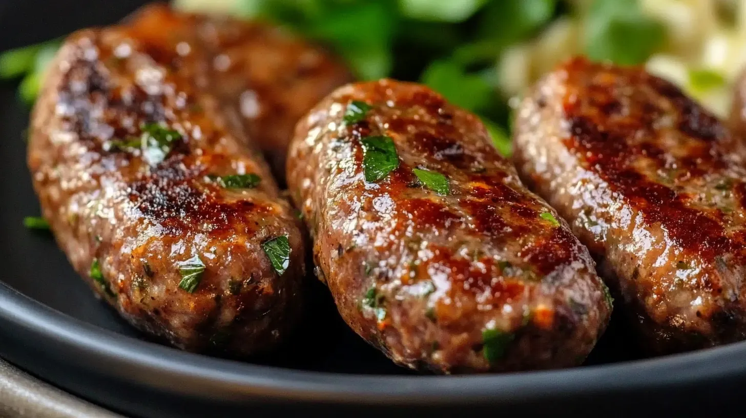 Zesty Spicy Venison Breakfast Sausage
