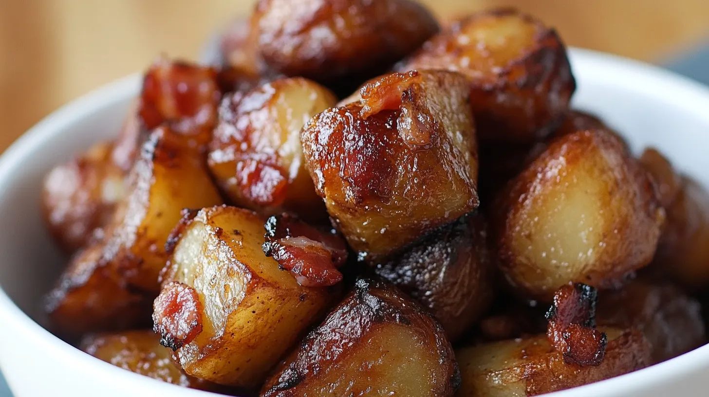 Honey Bacon Roasted Potatoes 