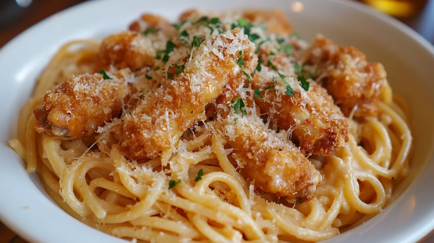 buffalo wild wings garlic parmesan chicken pasta
