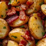 Honey Bacon Roasted Potatoes