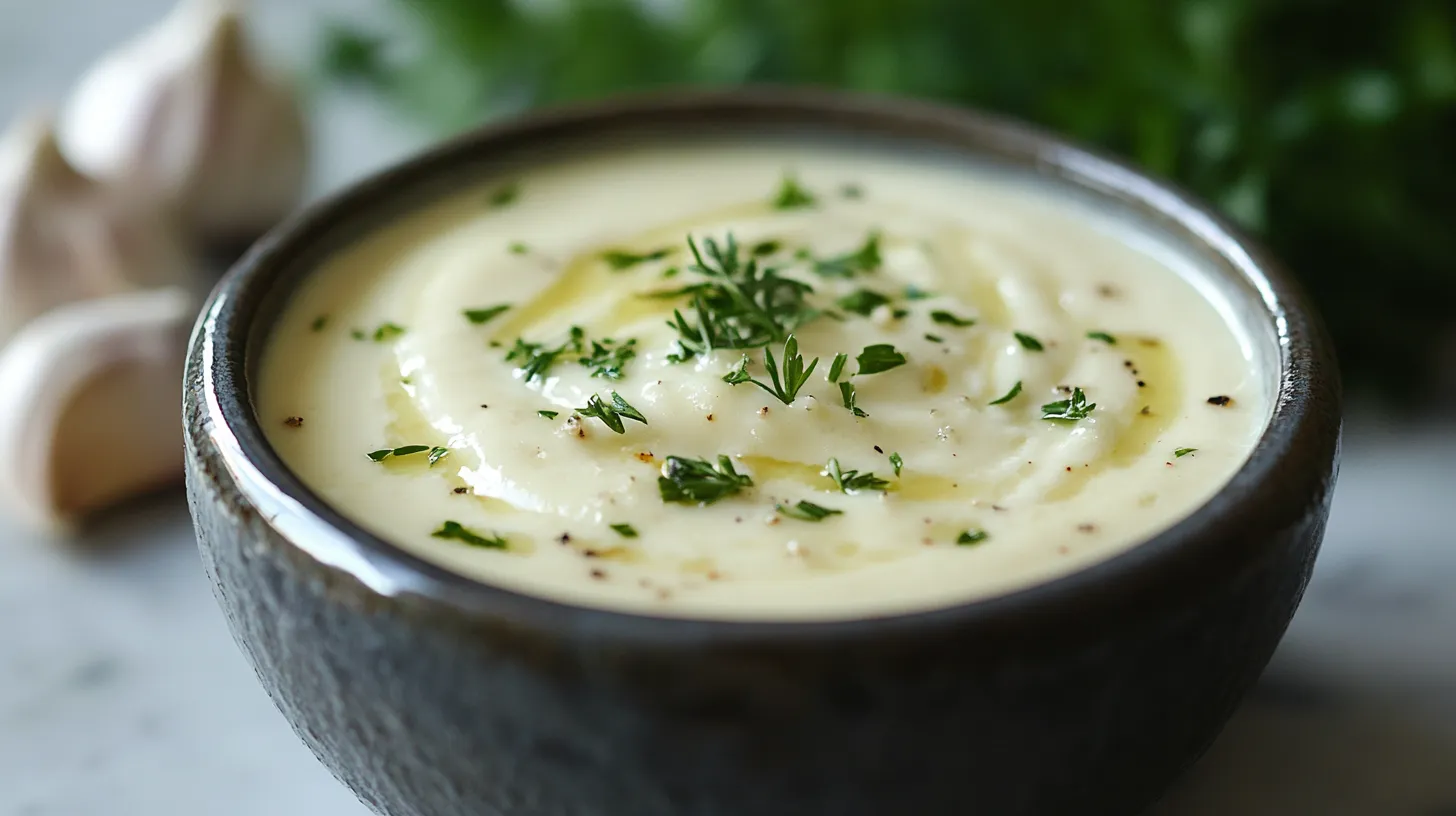 garlic parm sauce