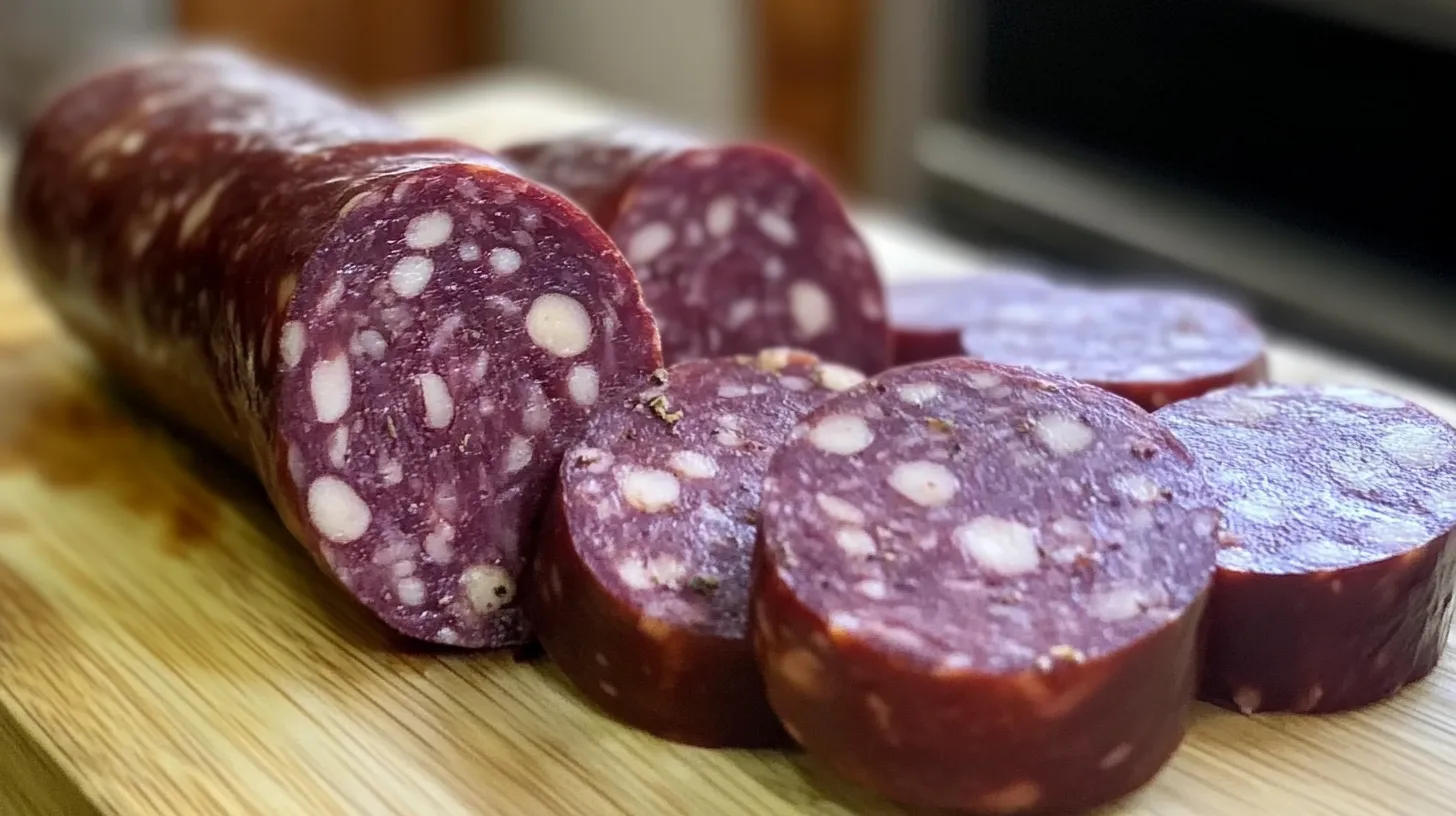 Rustic Artisan Venison Summer Sausage