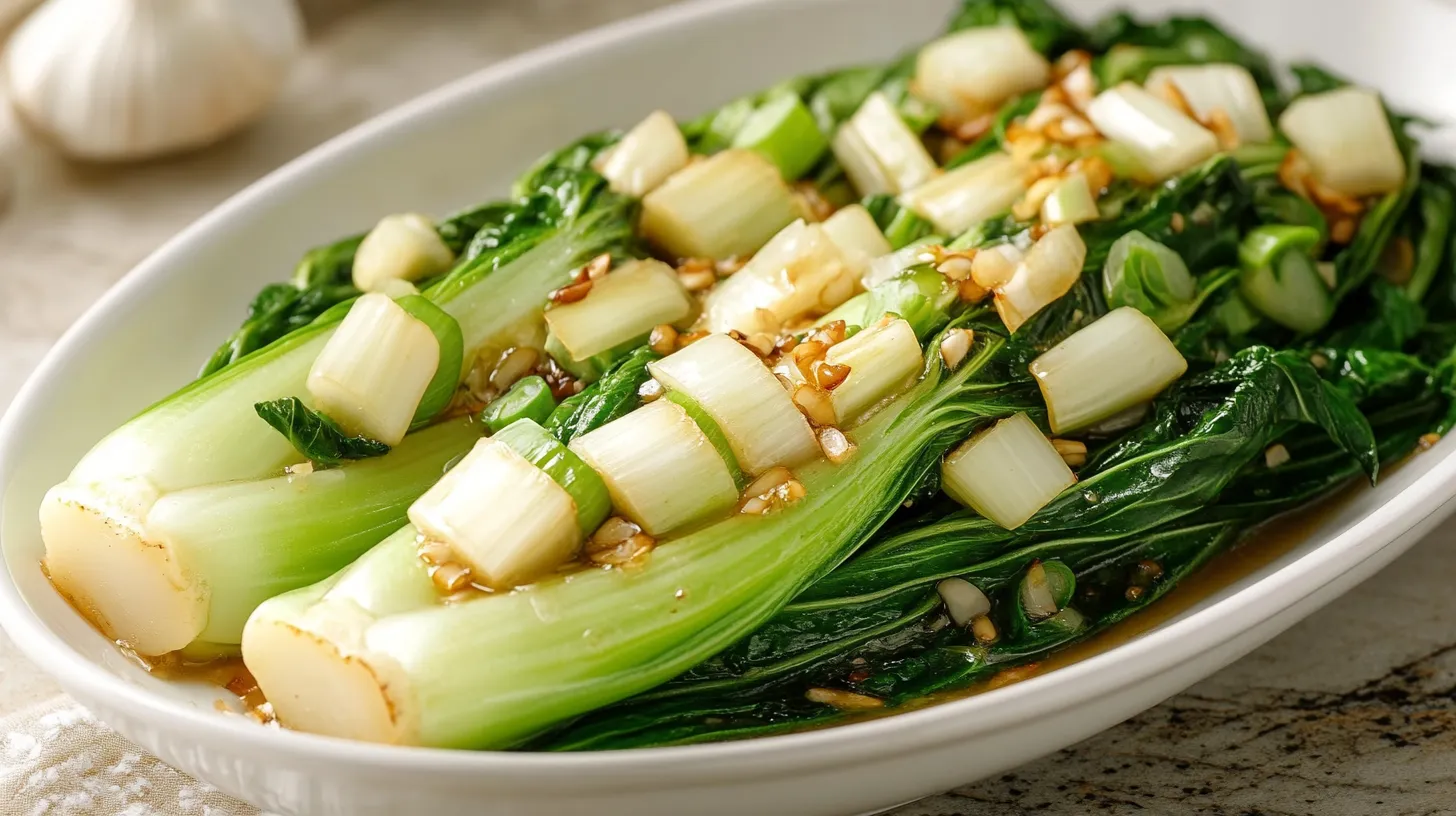 Bok Choy and Garlic Sauce