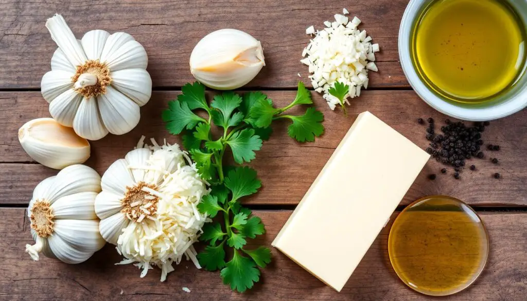 Garlic Parmesan Wing Sauce Ingredients