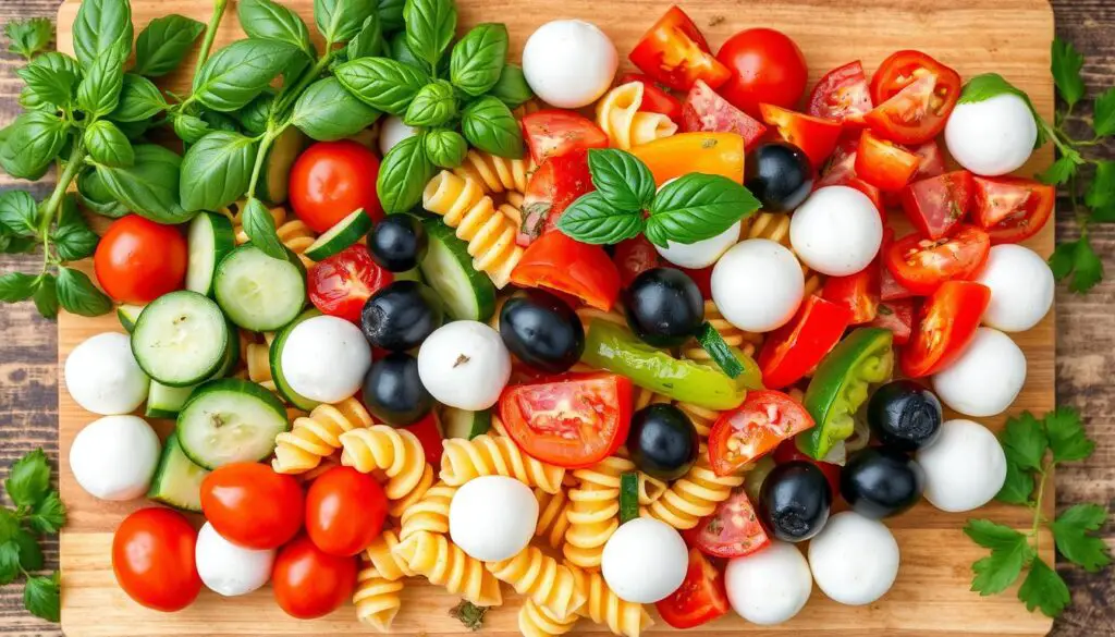 Pasta Salad Ingredients