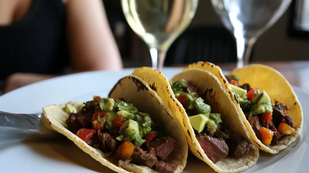 Spicy Venison Tacos with Avocado Salsa