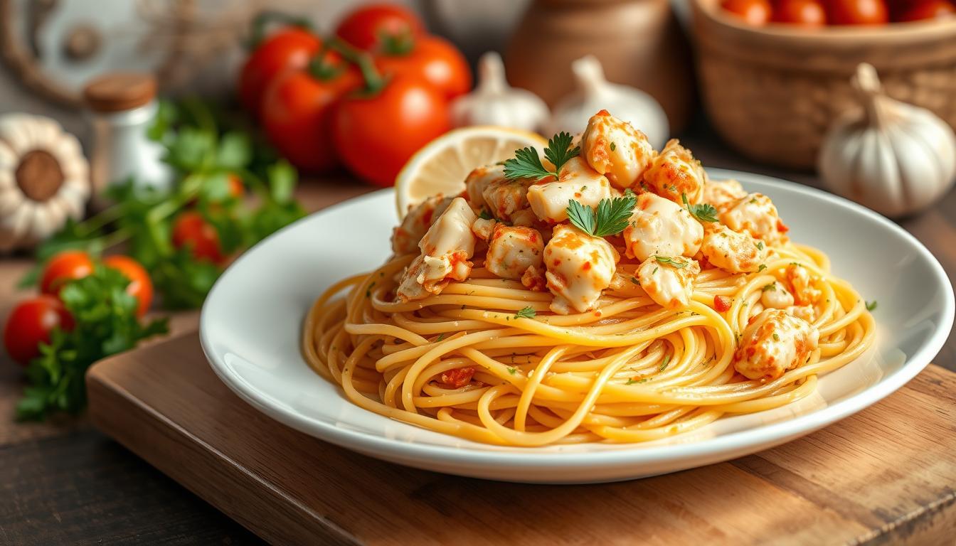 crab and pasta recipes