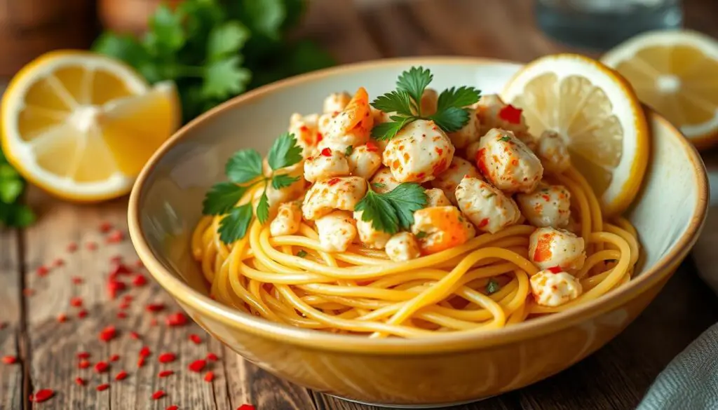 crab pasta