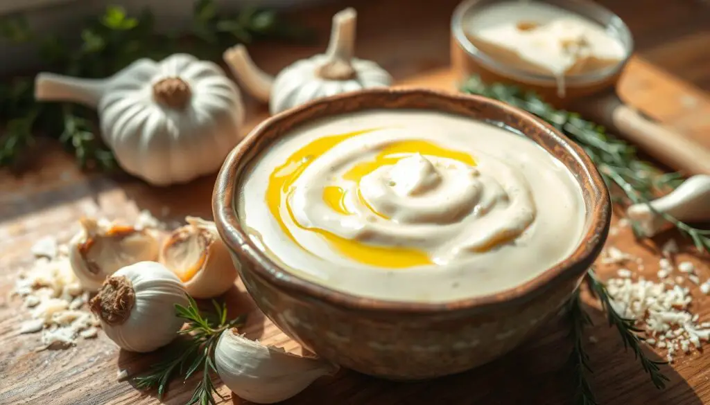 garlic parmesan sauce
