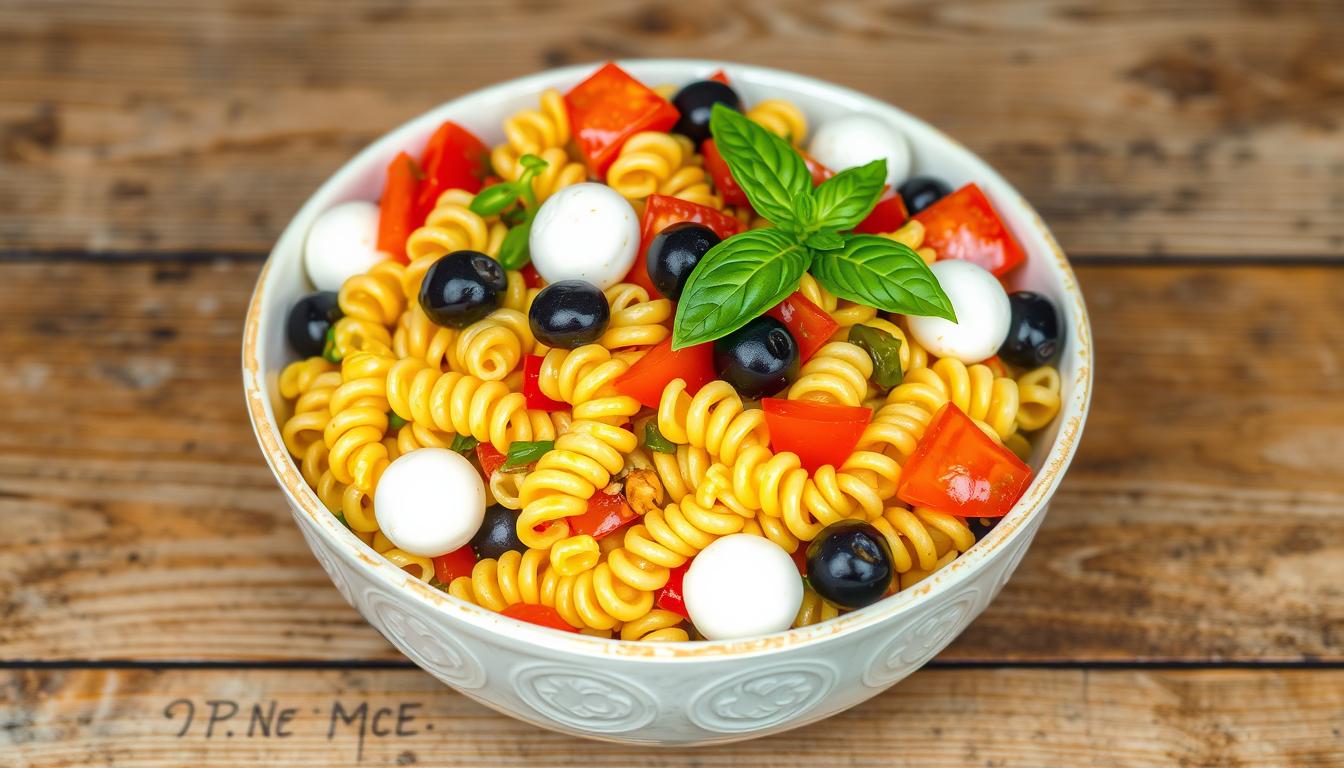 Zesty Italian Dressing Pasta Salad