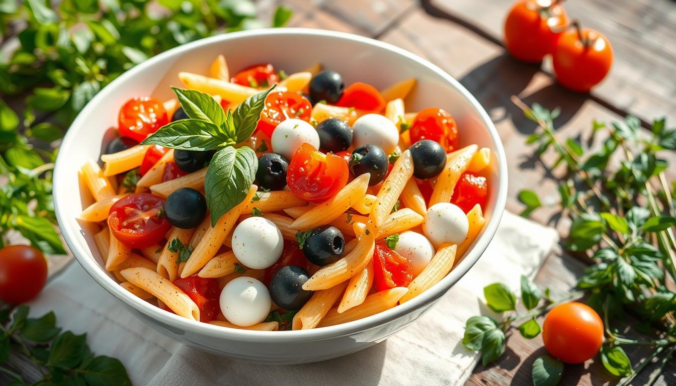 zesty italian pasta salad recipe