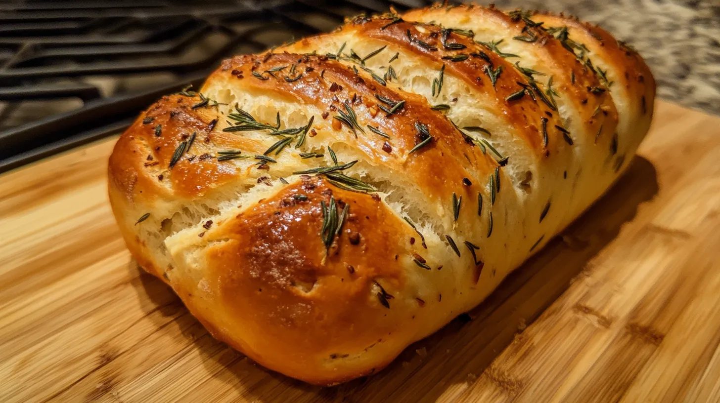 Rosemary and Roasted Garlic Artisan Loaf recipe