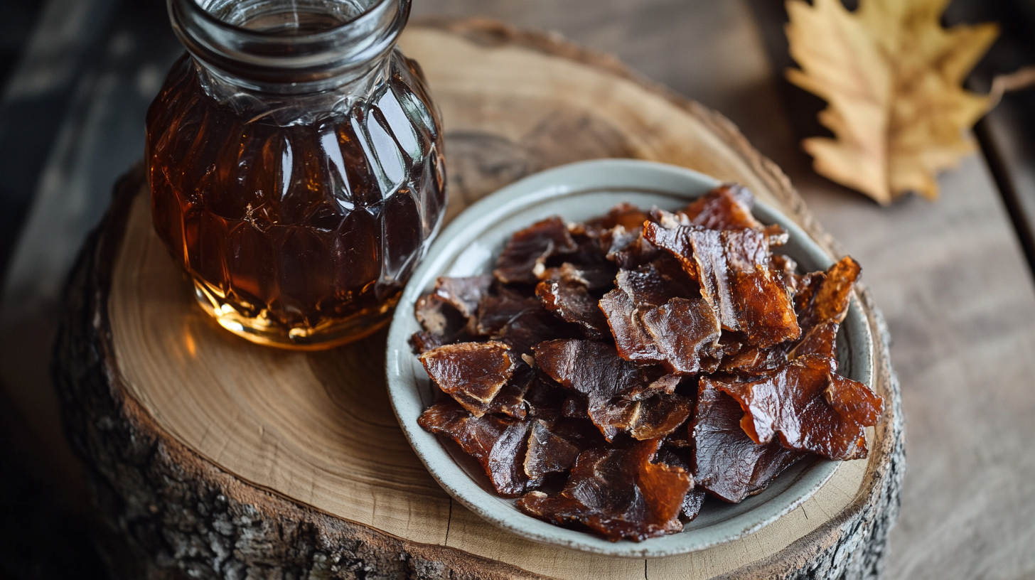 Maple Syrup Deer Jerky Recipe