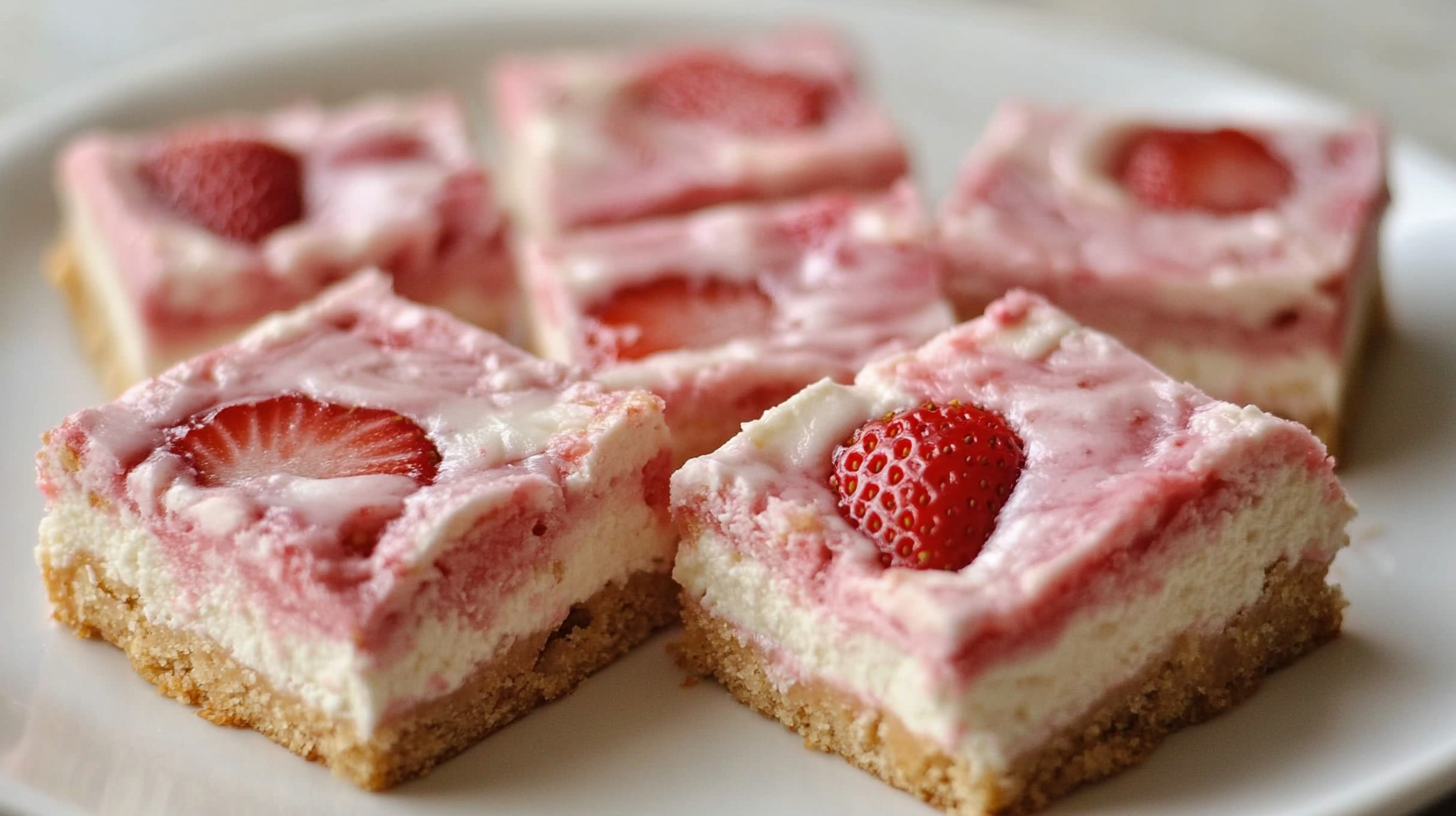 Strawberry Cream Cheese Bars