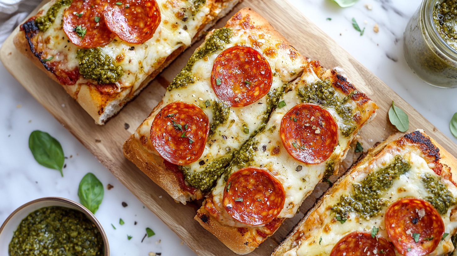 Airfryer Pepperoni and Pesto Chicken Melt