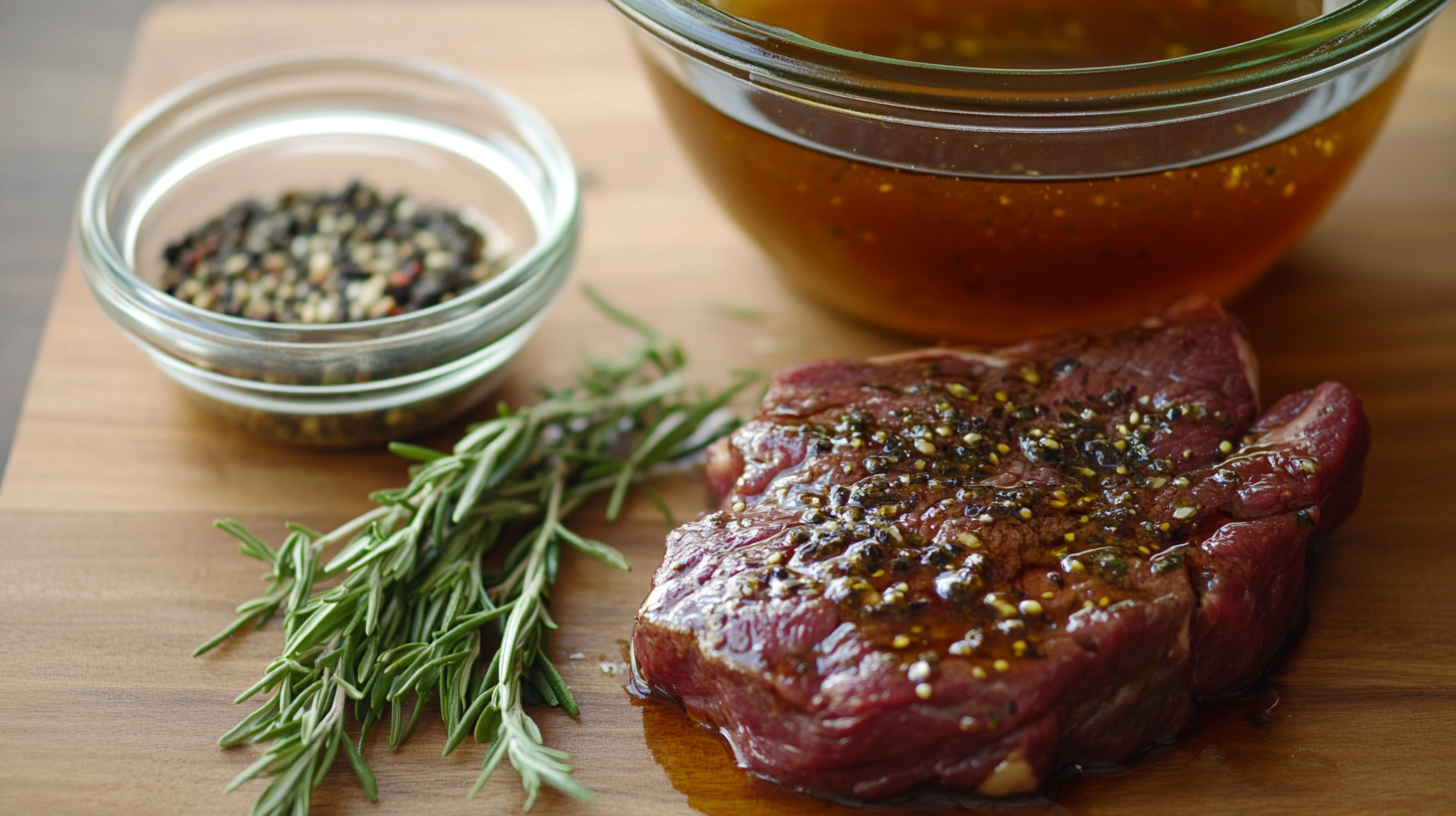 Vermont Maple Seasoning Marinade for Cast-Iron Venison Steak recipe