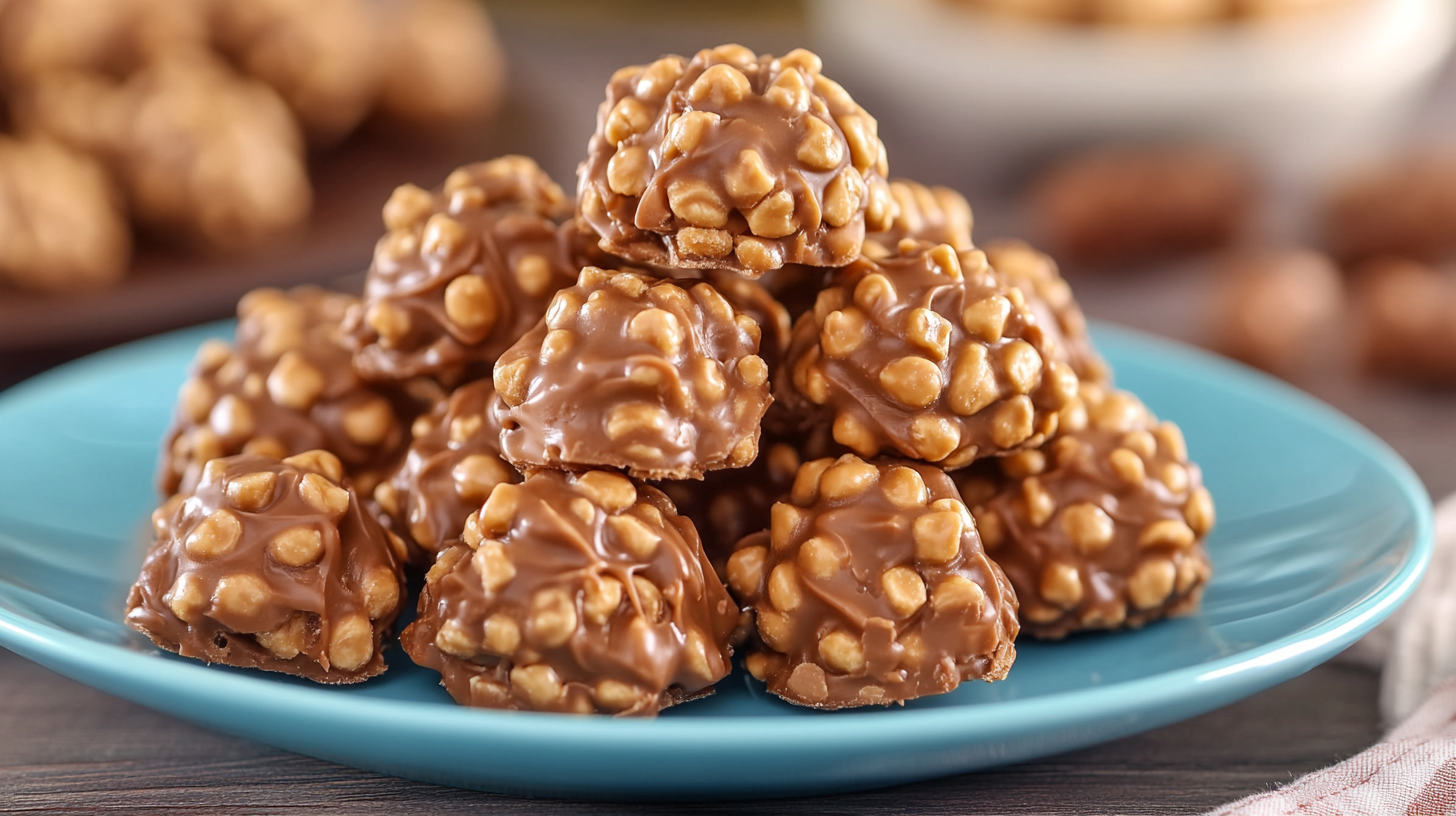 Easy No-Bake Peanut Butter Haystacks Recipe 2 Easy No-Bake Peanut Butter Haystacks recipe
