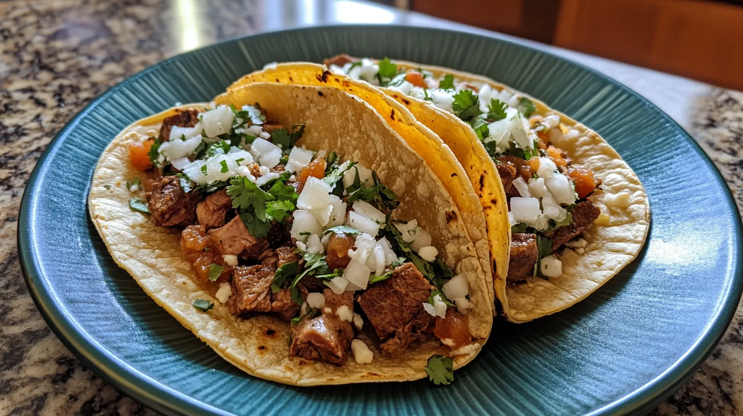Smoky Venison Carne Asada Tacos