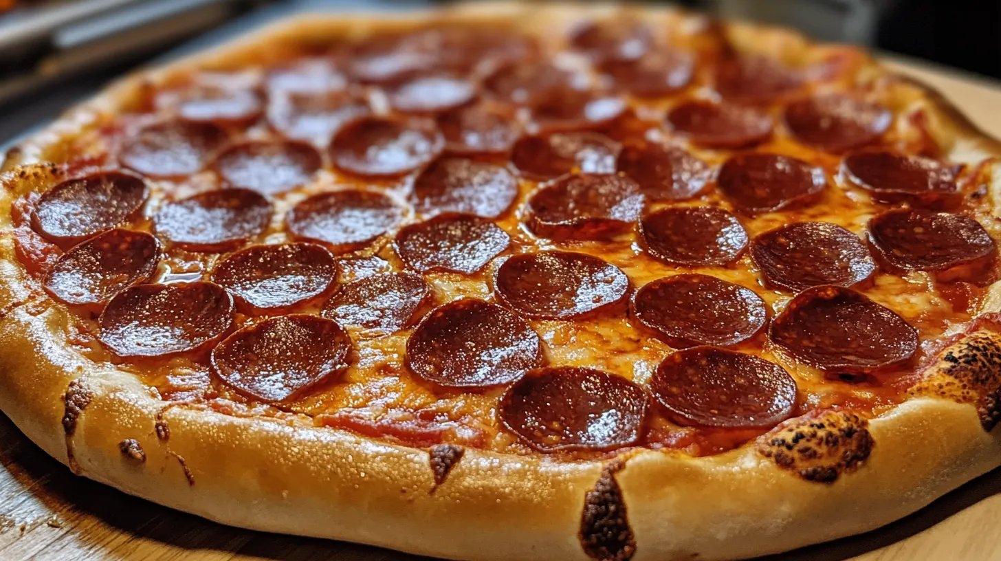 Homemade Smoked Venison Pepperoni Pizza
