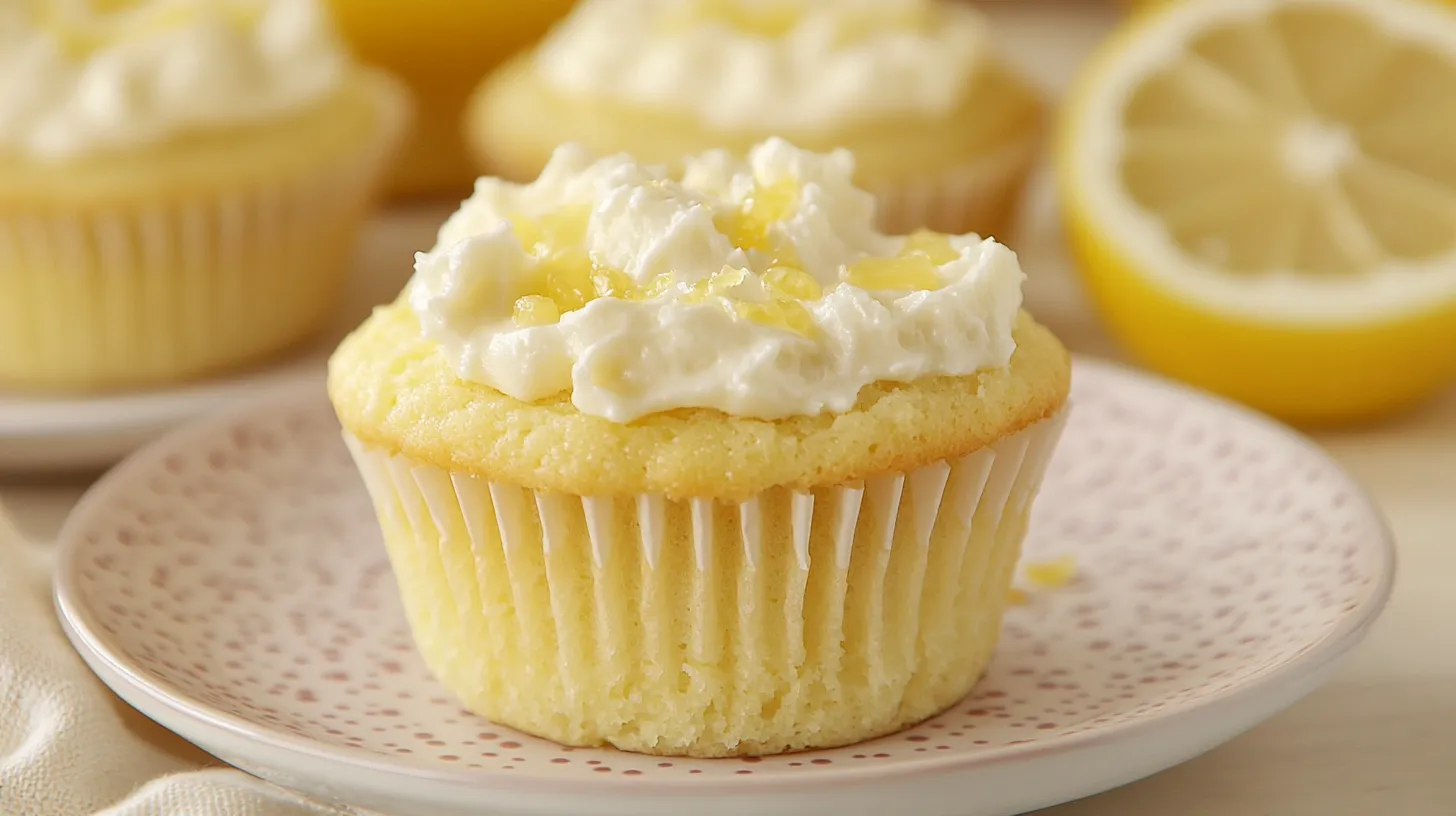 Luscious Lemon Cream Cheese Muffins