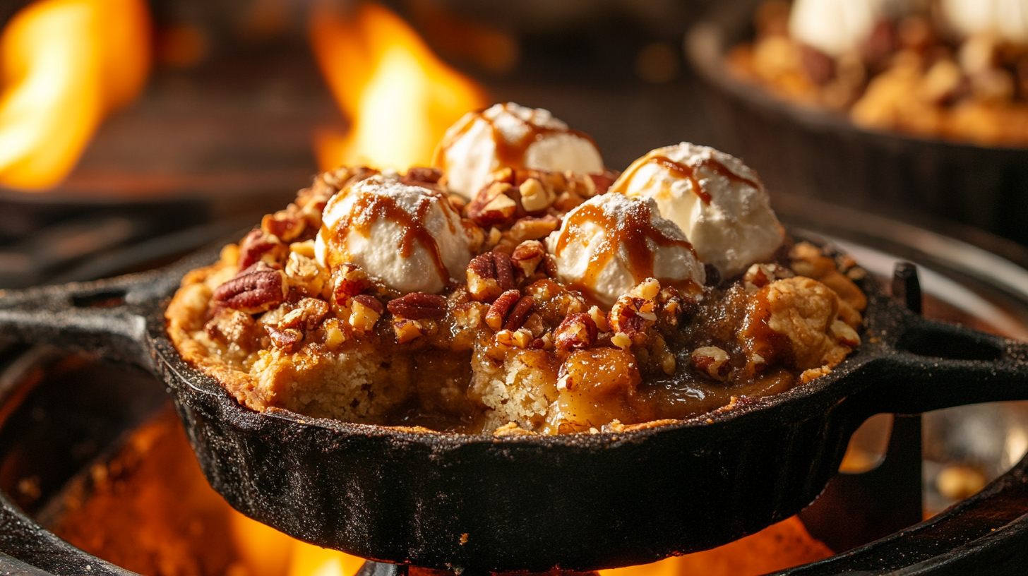 Homemade Pecan Pie Cobbler recipe