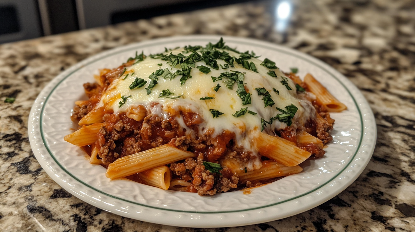Venison Pasta Bake