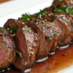 Maple Glazed Venison Tenderloin