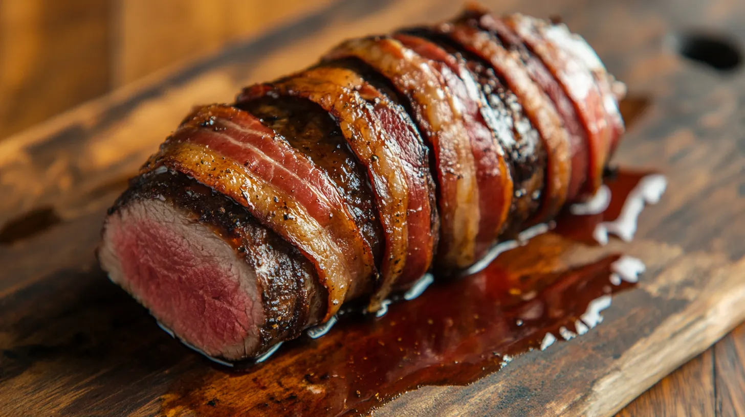 Bacon-Wrapped Venison Backstrap