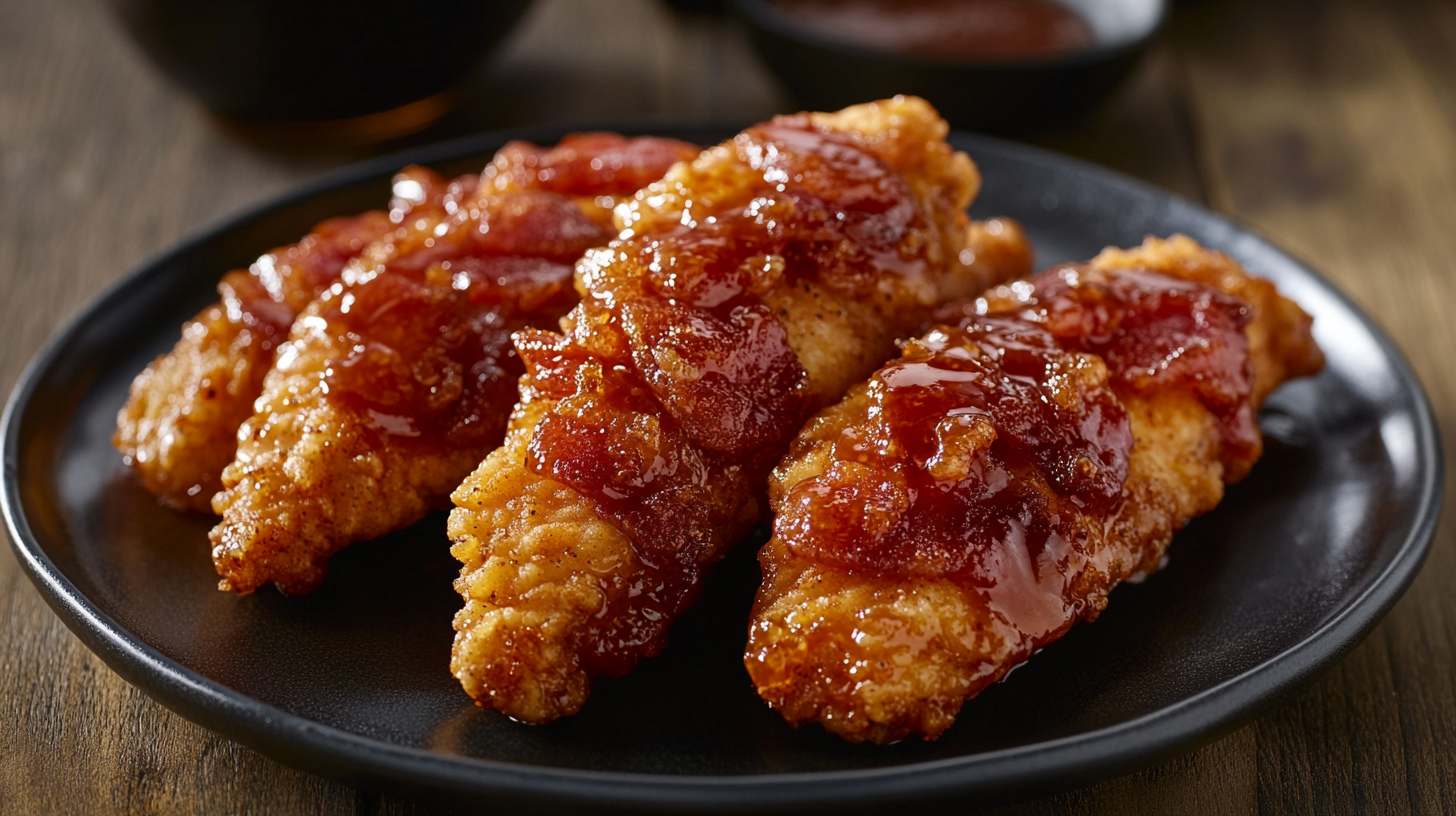 Bacon Brown Sugar Chicken Tenders recipe