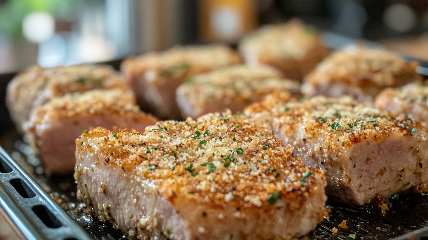 Crispy Air Fryer Pork Chop Bites recipe