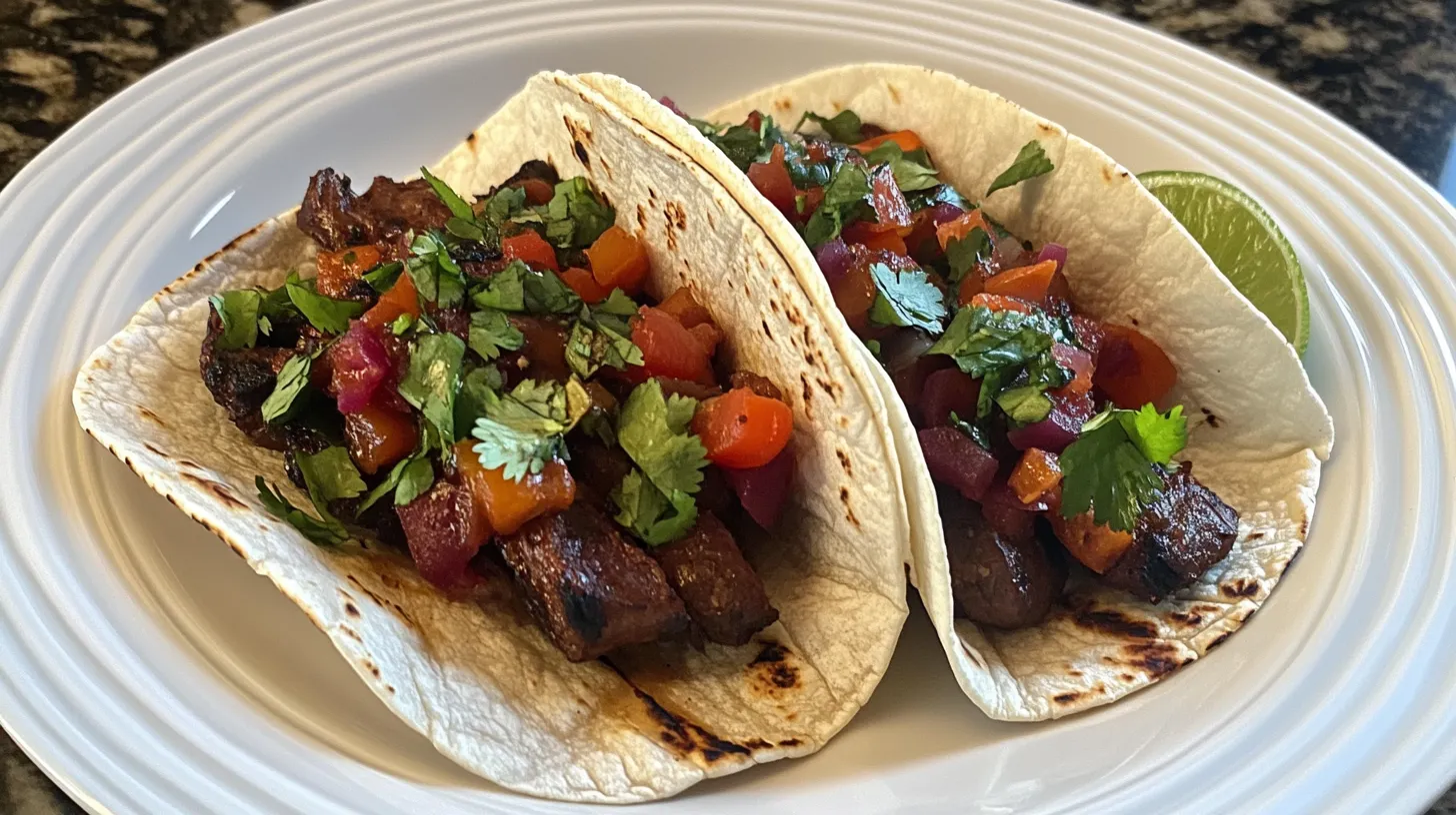 Smoky Venison Carne Asada Tacos 