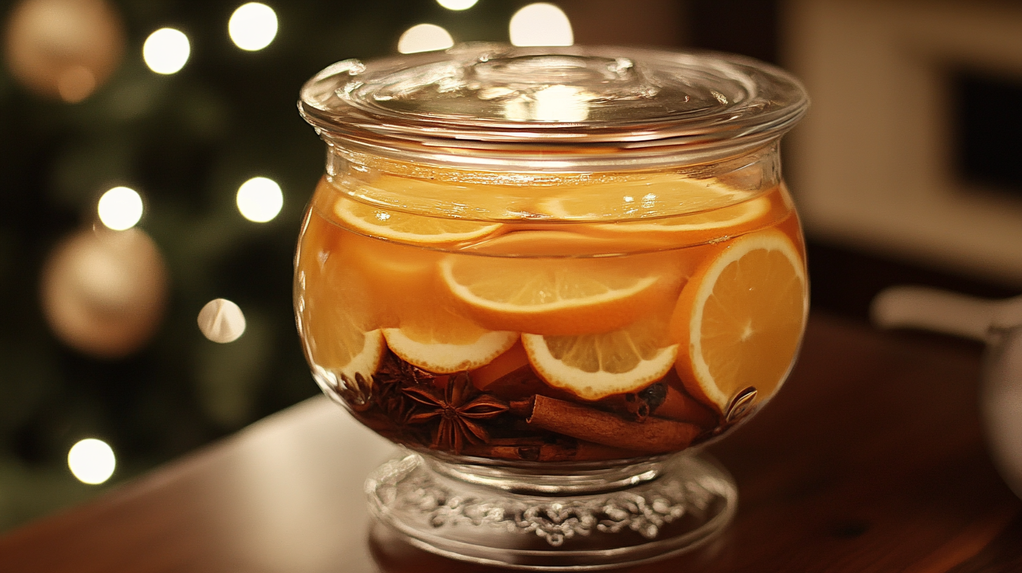 Citrus and Cinnamon Holiday Simmer