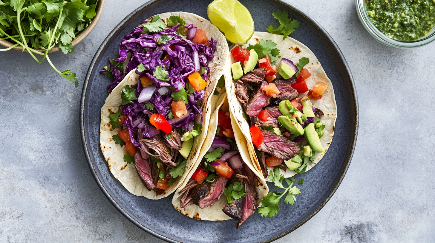 Pulled Venison Tacos with Salsa Verde recipe