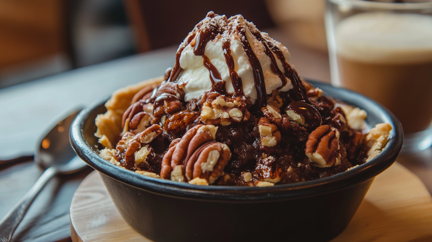 Homemade Pecan Pie Cobbler recipe