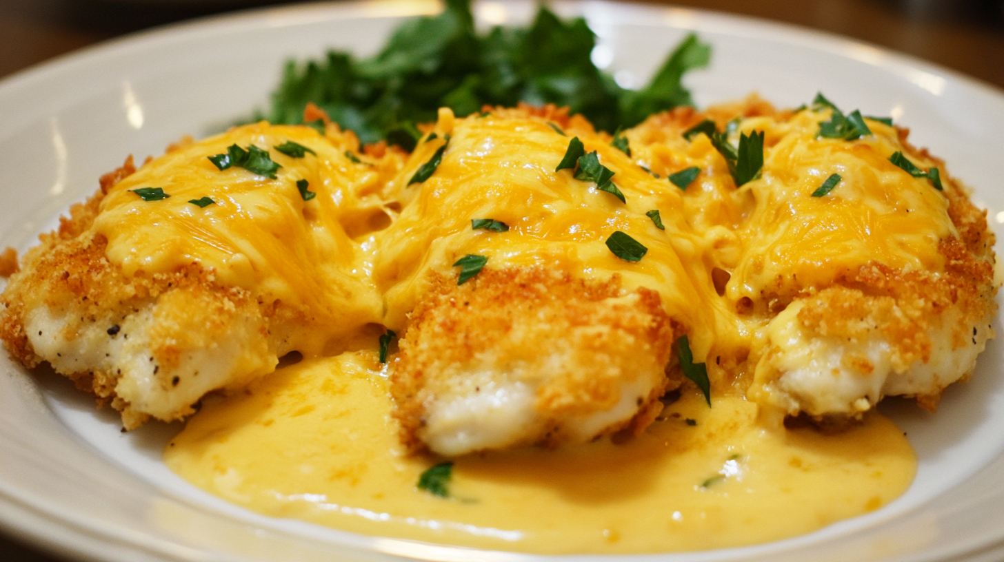 Crispy Cheddar Chicken