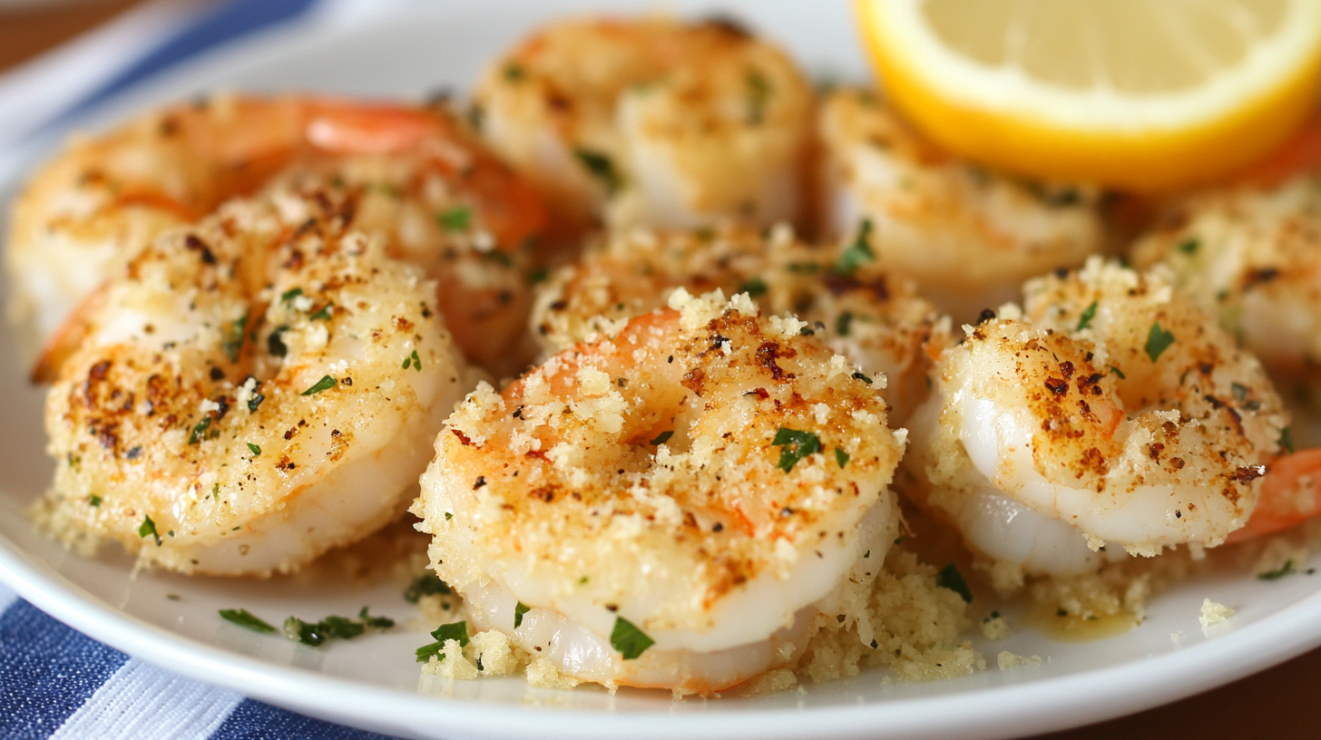 Air Fryer Garlic Parmesan Shrimp recipe