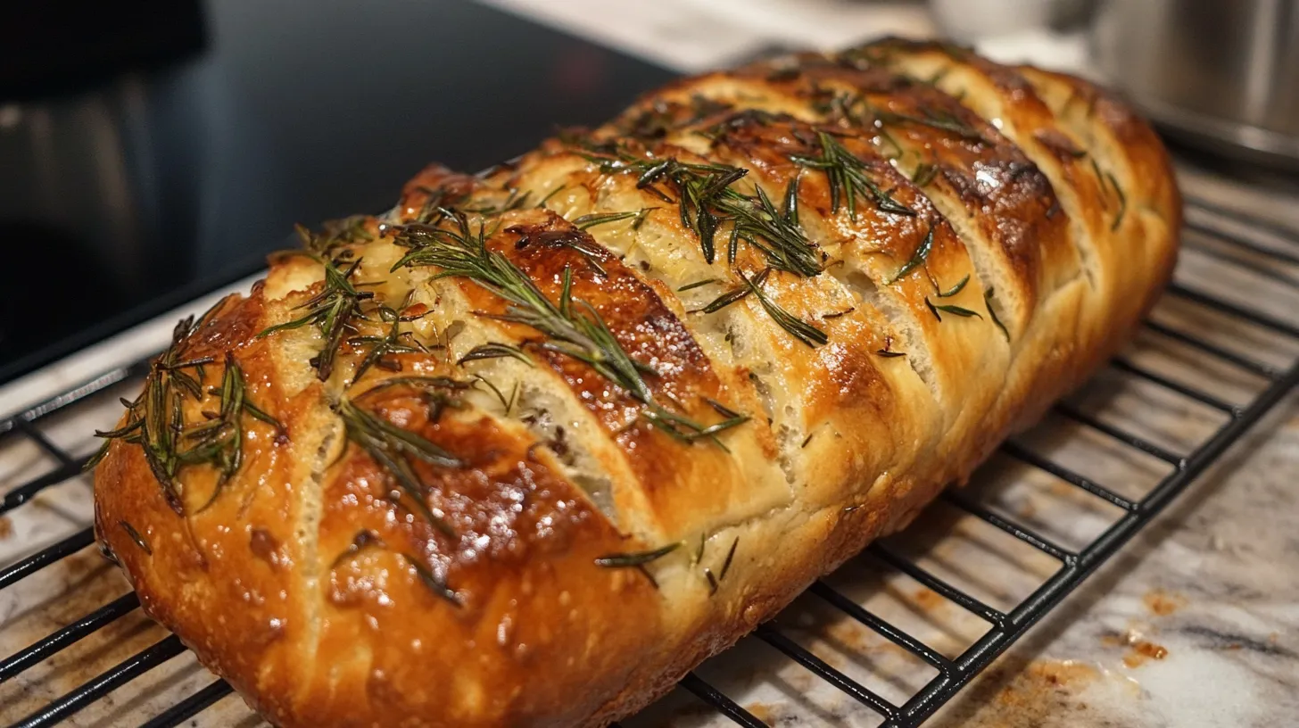 Rosemary and Roasted Garlic Artisan Loaf recipe