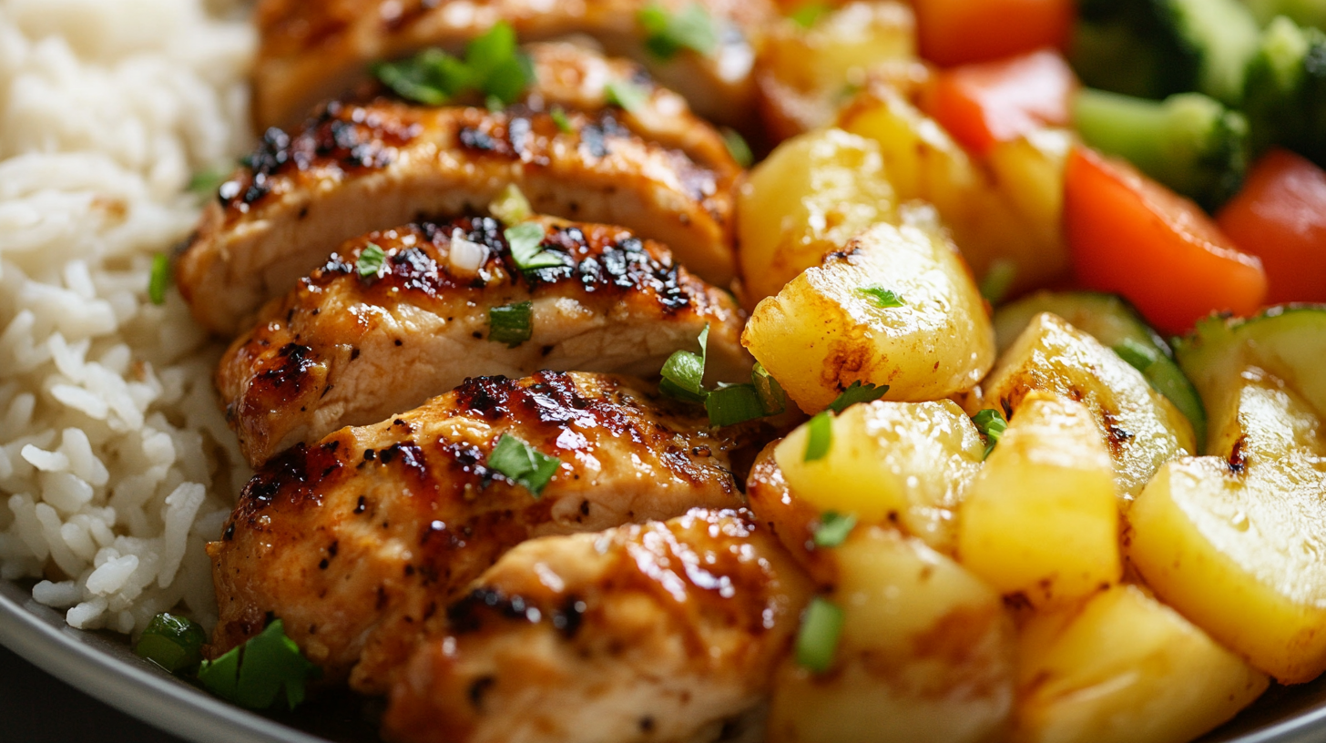 Hawaiian Chicken Sheet Pan recipe