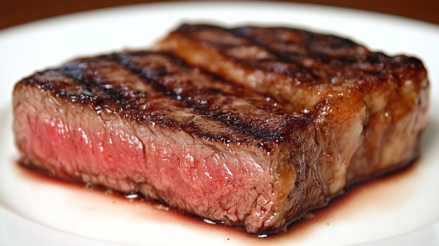 Blue Rare Steak