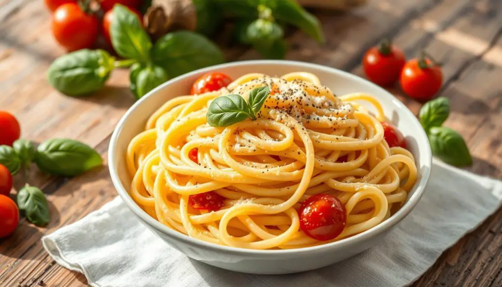 Boursin pasta dish