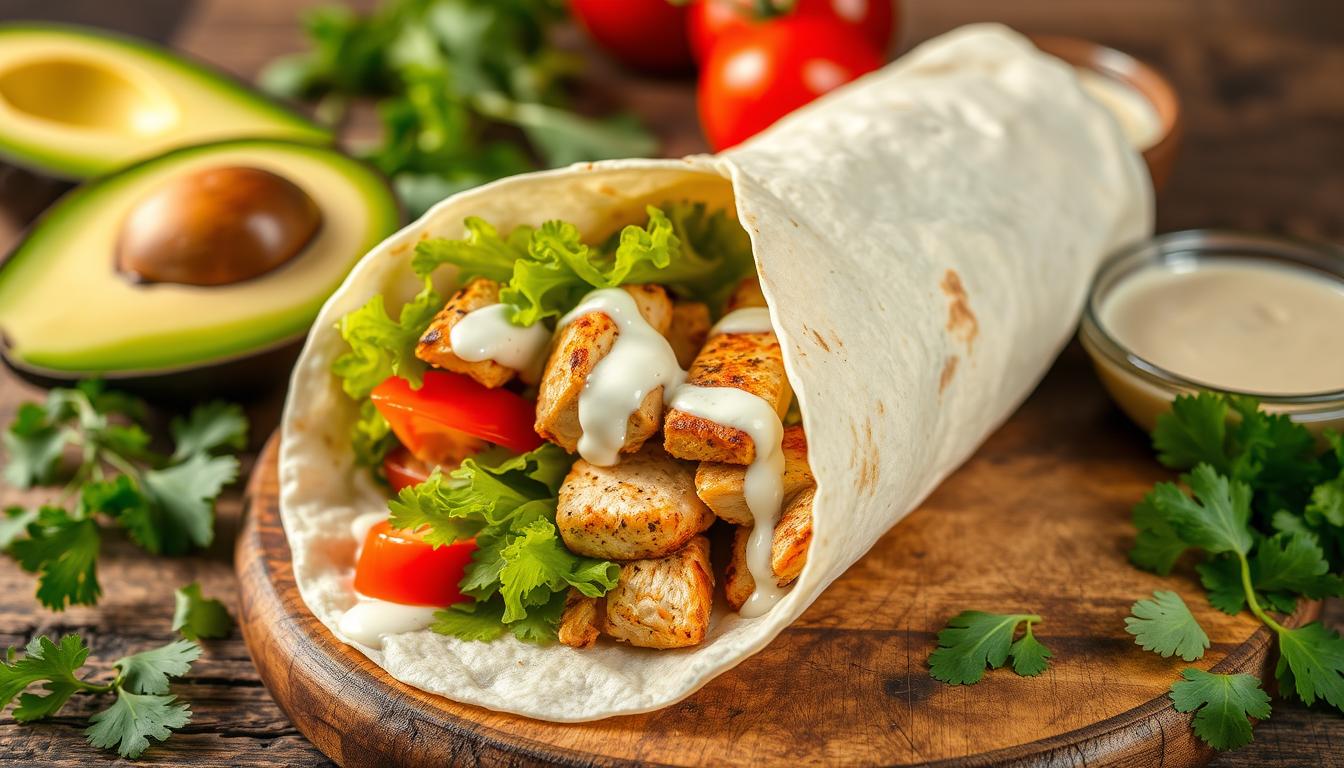chicken wrap