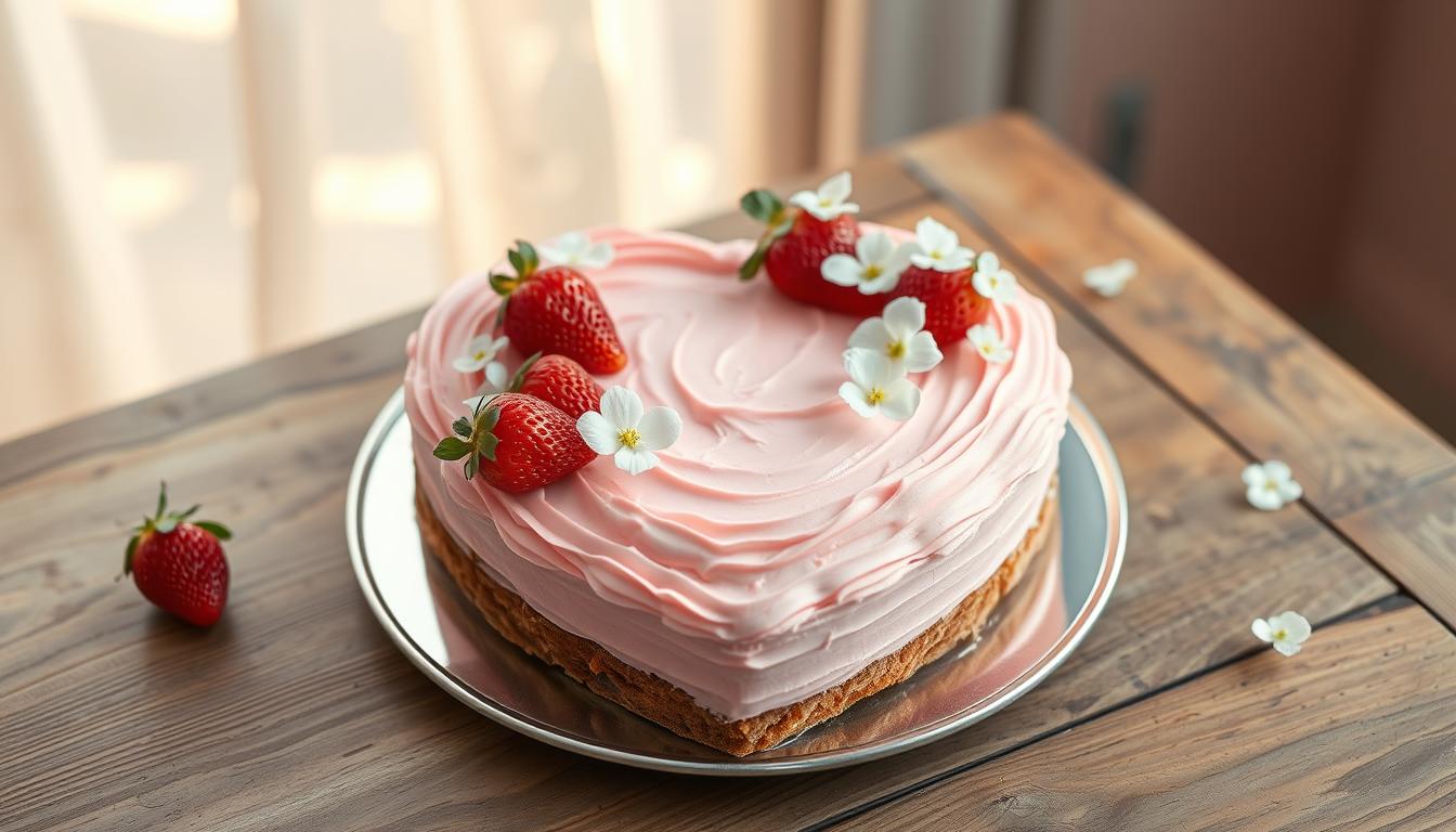 how to make heart shaped cake