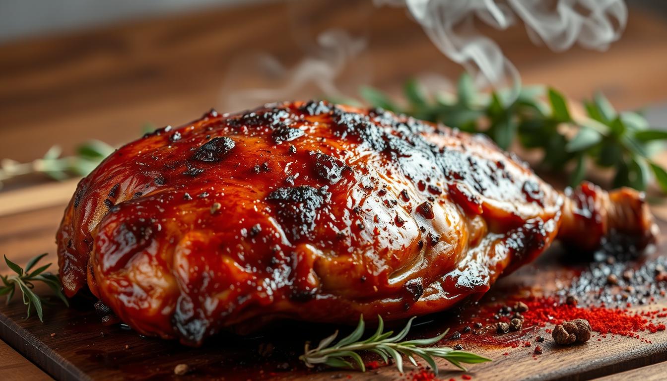 smoking chicken breast temp