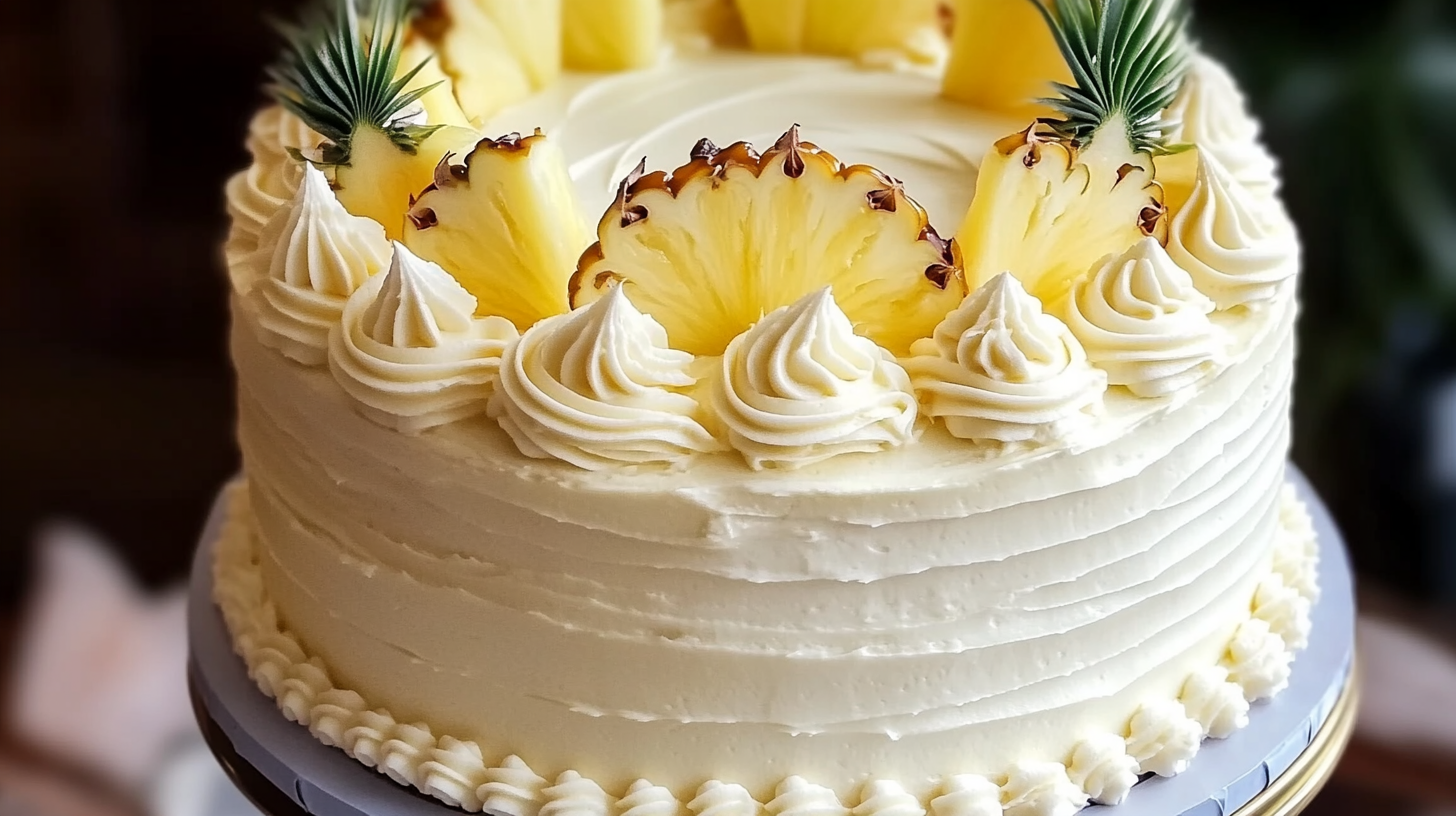 Pineapple Heaven Cake