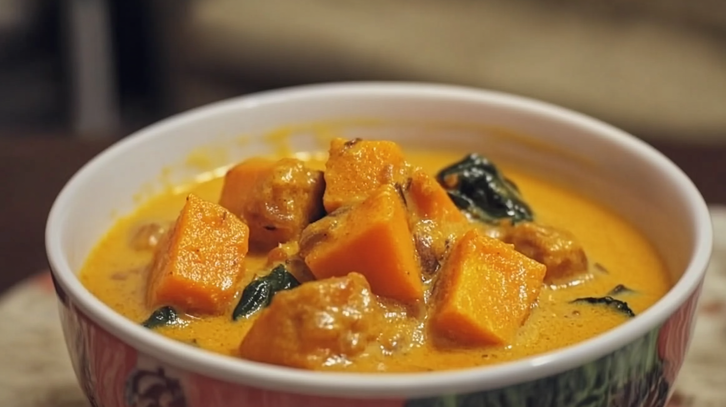 Sweet Potato and Coconut Curry Soup